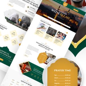 Muezzin - Islamic Center & Mosque WordPress Theme + RTL [Website Masjid]