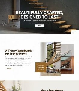 Wood Plastic Composite Website Package [Flooring & Furniture]