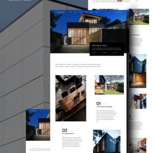 Premium Website Architecture Industrial Design